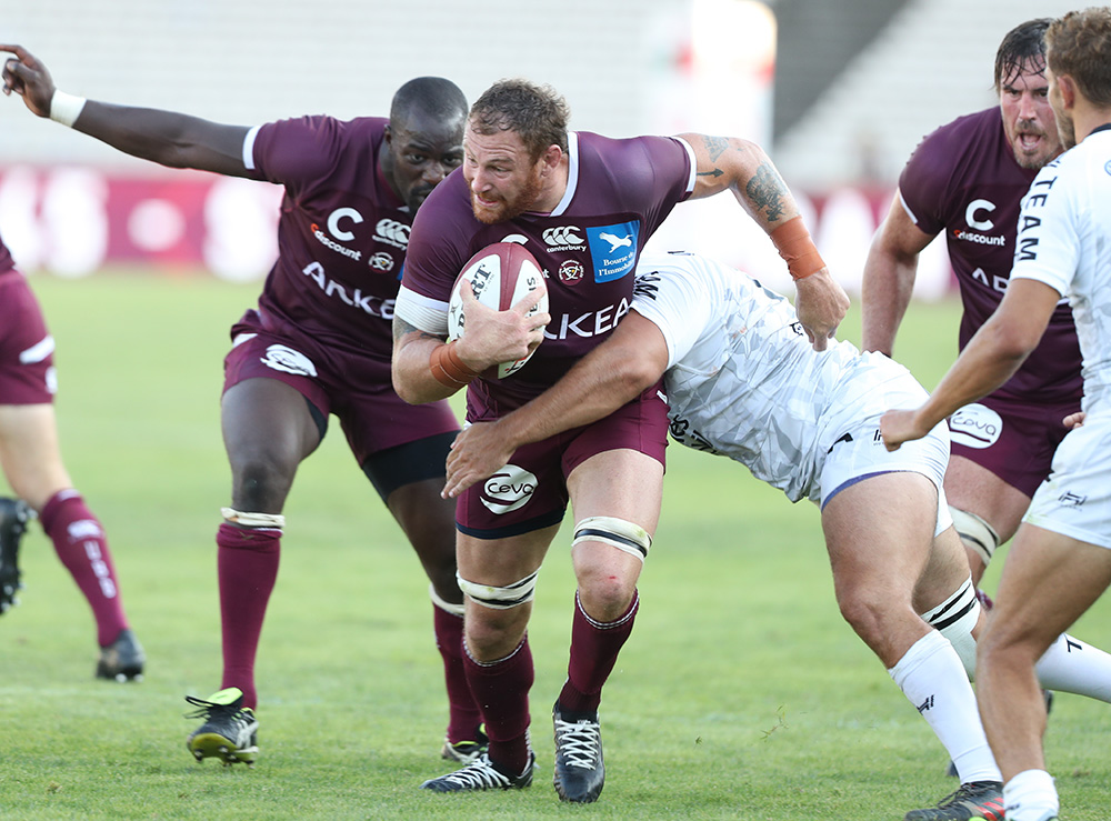 Scott Higginbotham a été de tous les combats contre Toulon.